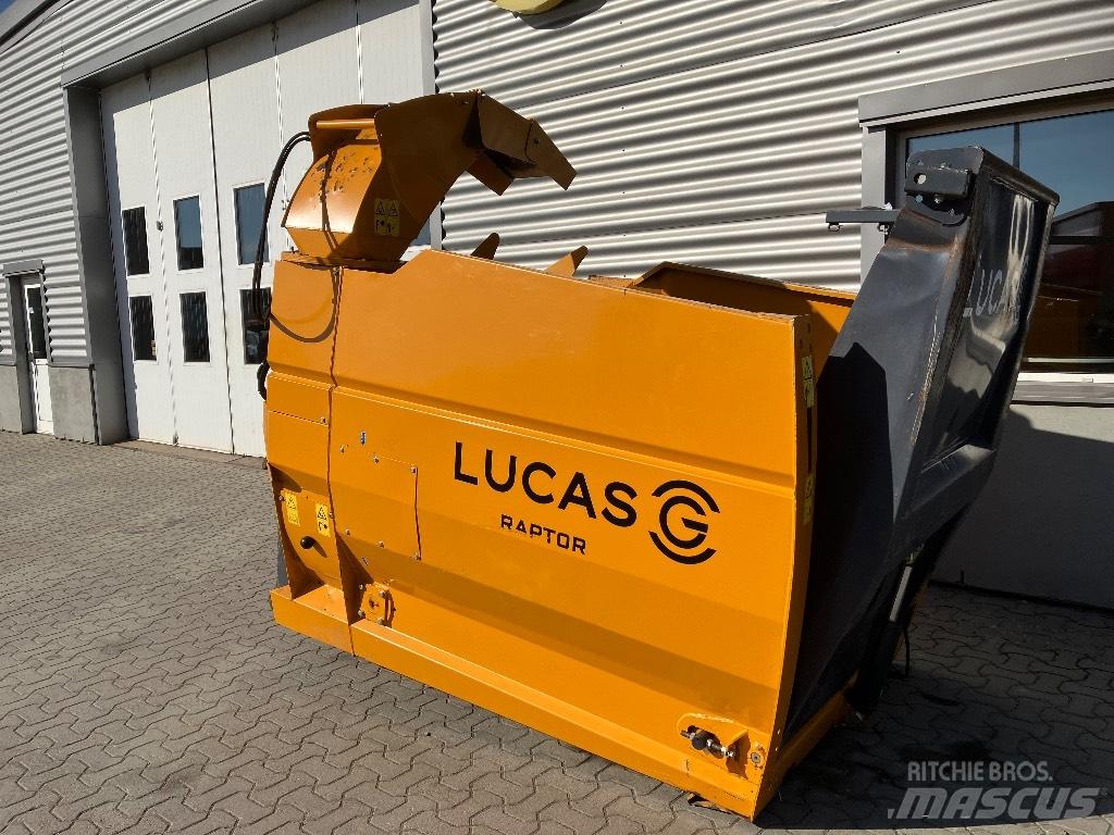Lucas Raptor Ryšulių smulkinimo, pjaustymo ir išvyniojimo įrenginiai