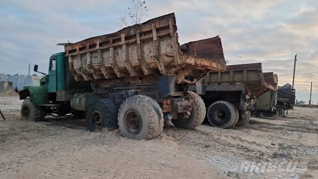 Kraz 255 B 6x6 Savivarčių priekabų vilkikai