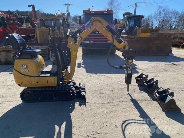 CAT 300.9 D Mini ekskavatoriai < 7 t