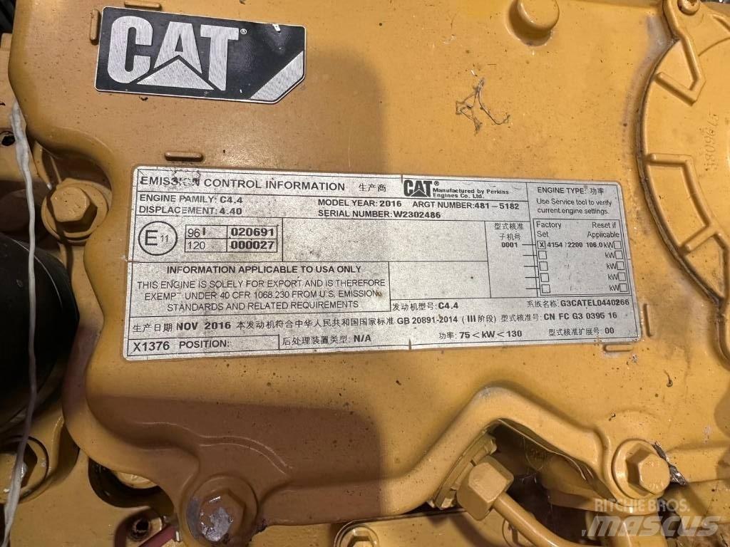 CAT C4.4 Varikliai