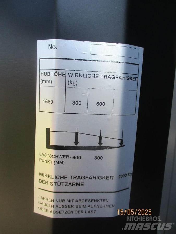 BT SWE 080L Rankiniai vėžimėliai
