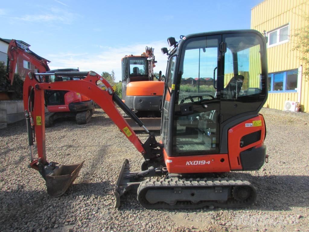 Kubota KX 019-4 Mini ekskavatoriai < 7 t