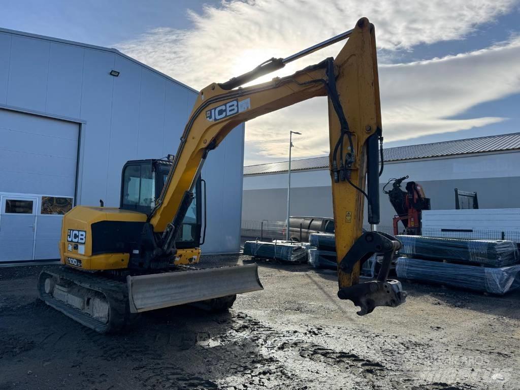 JCB 100 C-1 Vidutinės galios ekskavatoriai 7-12 t