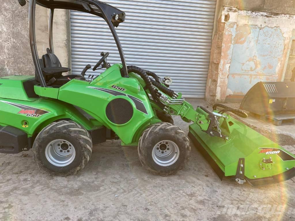 Avant 650 i Naudoti ratiniai krautuvai