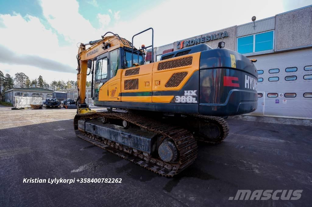 Hyundai HX 380 L Vikšriniai ekskavatoriai