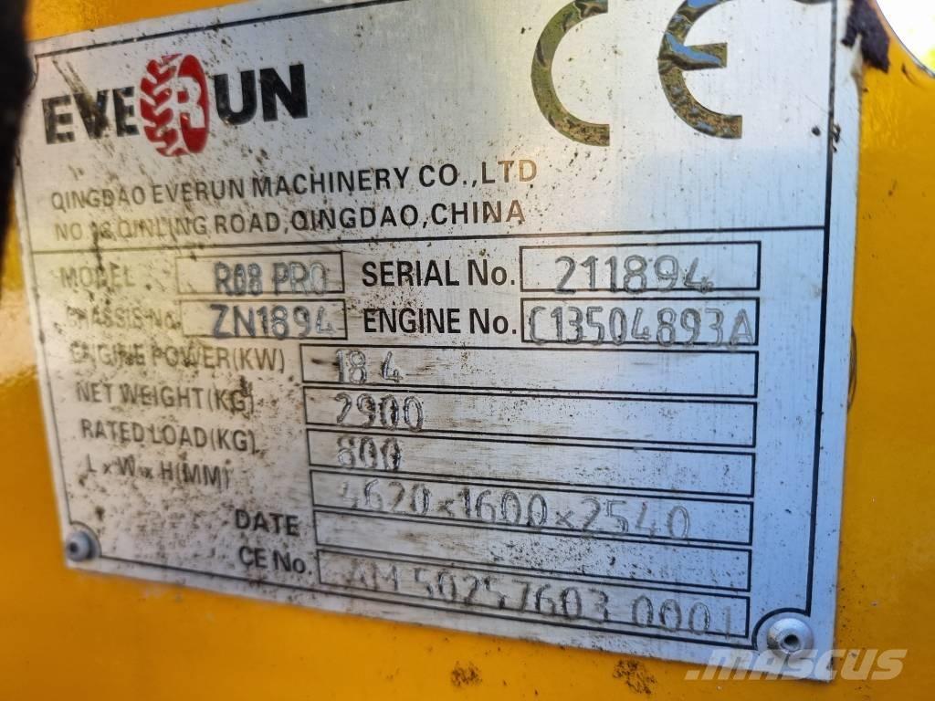 Everun R 08 Pro Naudoti ratiniai krautuvai