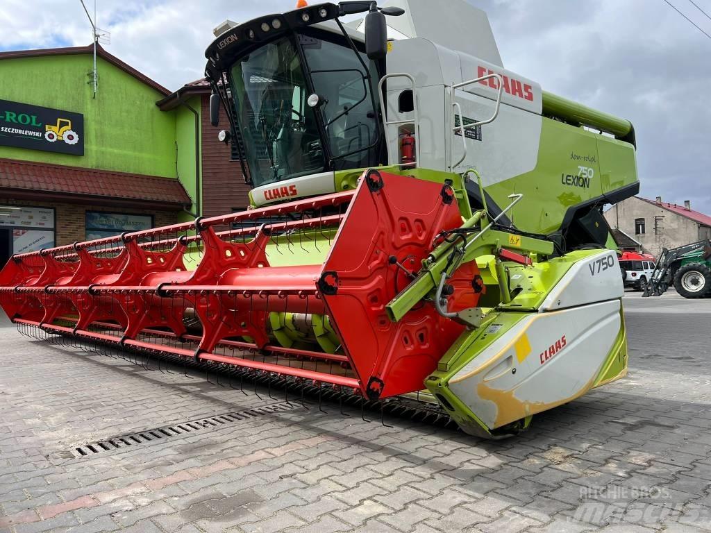 CLAAS Lexion 750 Derliaus nuėmimo kombainai