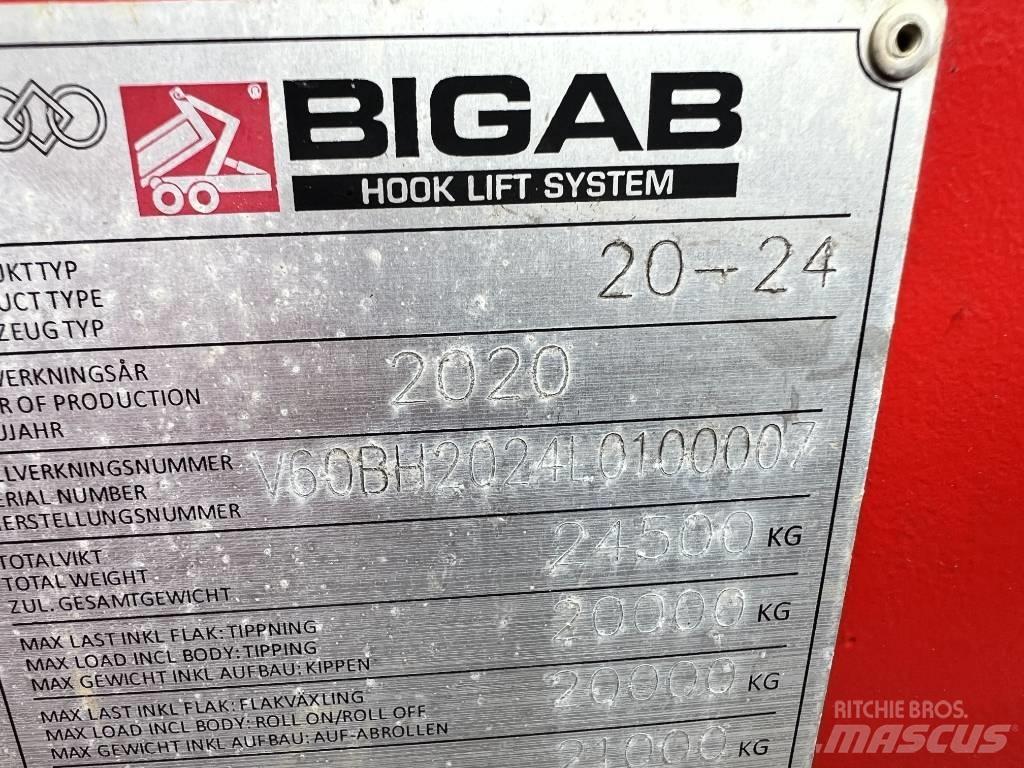 Bigab 20-24 Savivartės priekabos