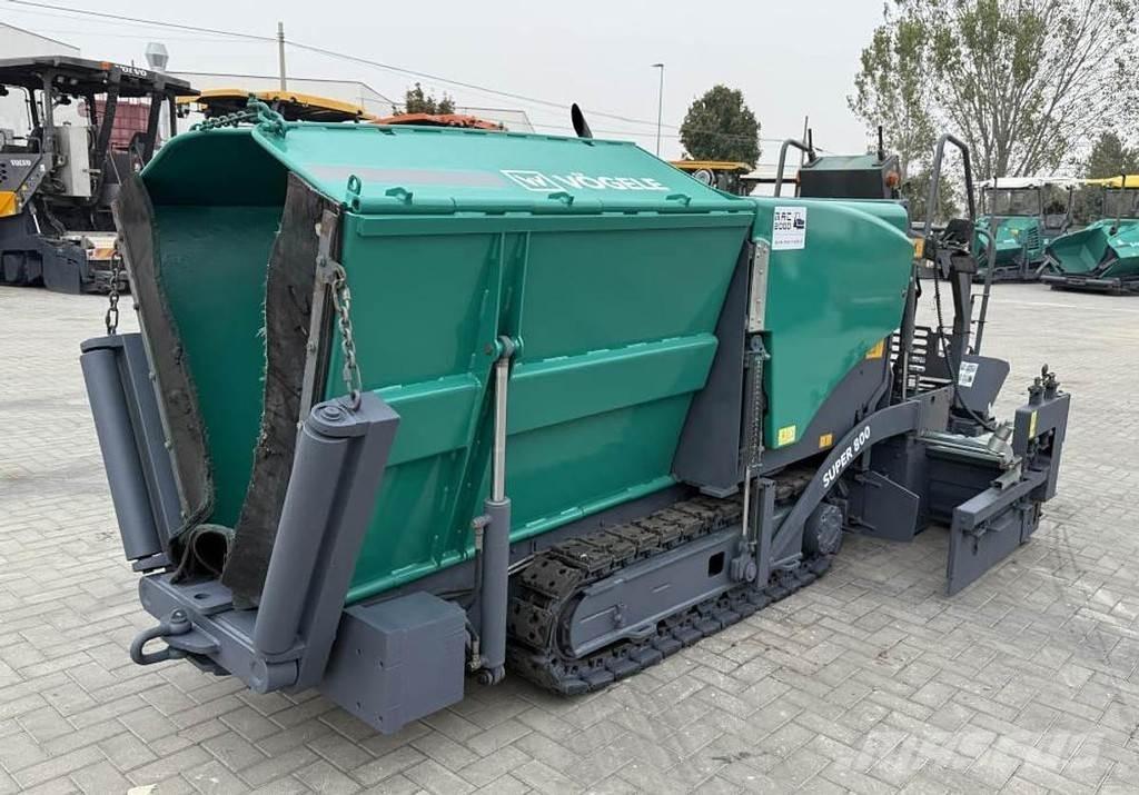 Vögele Super 800 Asfalto klotuvai