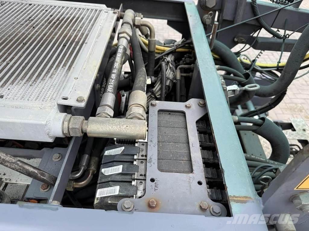 Vögele Super 800 Asfalto klotuvai