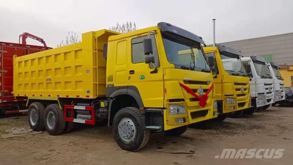 Howo 375 6x4 Savivarčių priekabų vilkikai