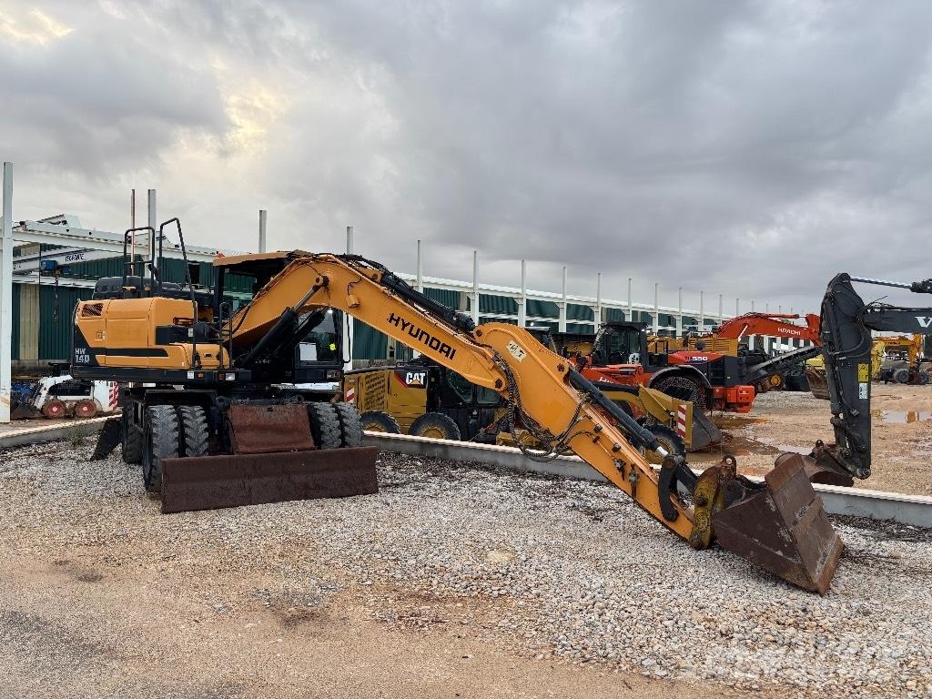Hyundai HW 140 A Ratiniai ekskavatoriai