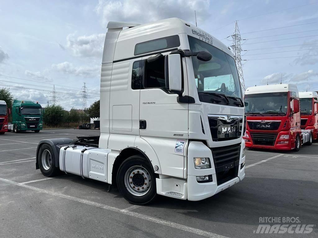 MAN TGX 18.470 Naudoti vilkikai