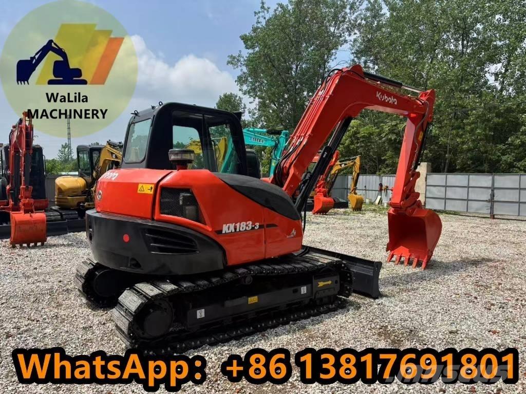 Kubota KX 183 Vikšriniai ekskavatoriai