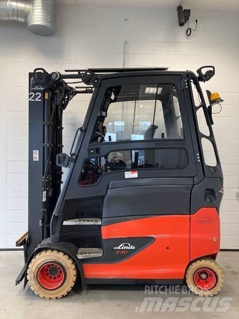 Linde E30/600HL/387 Elektriniai šakiniai krautuvai