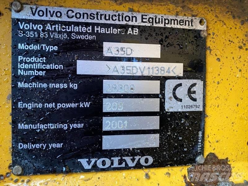 Volvo A35D Karjeriniai savivarčiai