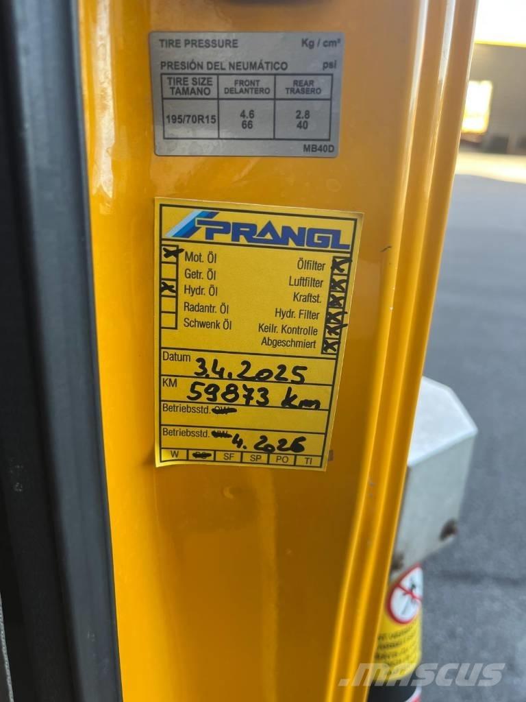 GSR E 179 T Compact Ant vilkikų montuojamos kėlimo platformos