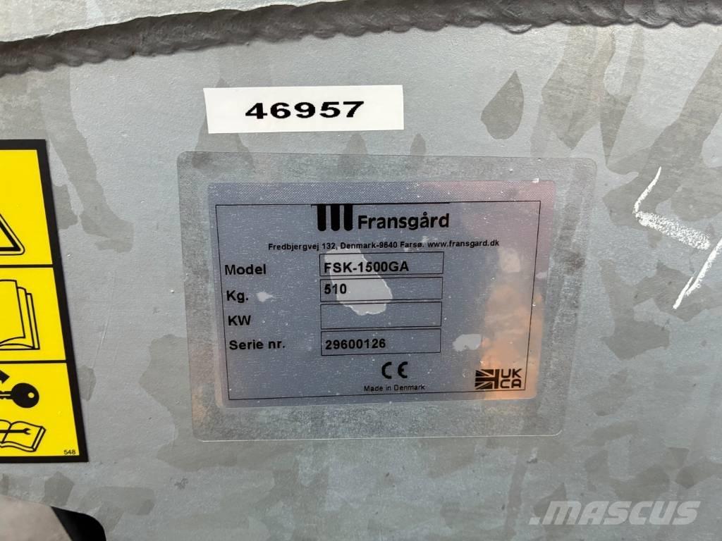 Fransgård FSK-1500 Smėlio ir druskos barstytuvai