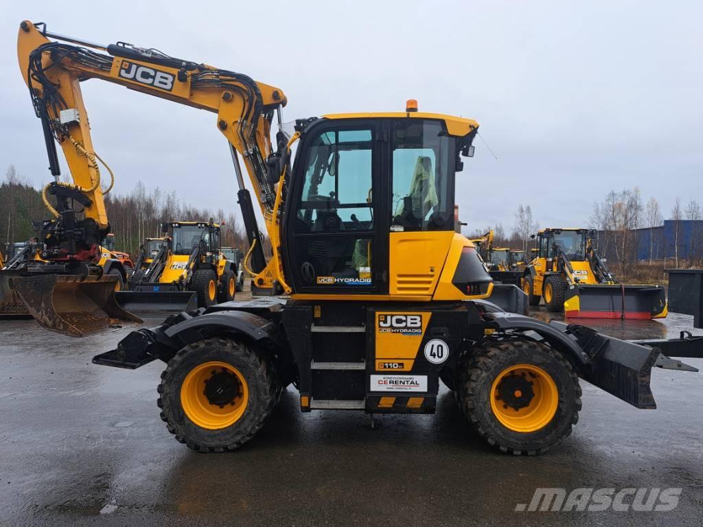 JCB Hydradig Ratiniai ekskavatoriai