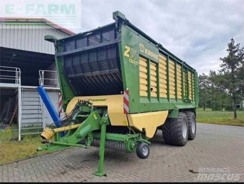 Krone zx 470 gd Grūdų vežimėliai