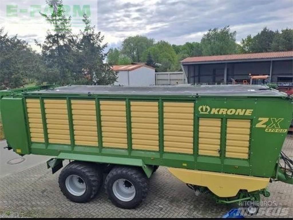 Krone zx 470 gd Grūdų vežimėliai