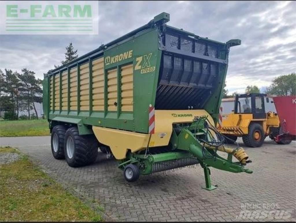 Krone zx 470 gd Grūdų vežimėliai