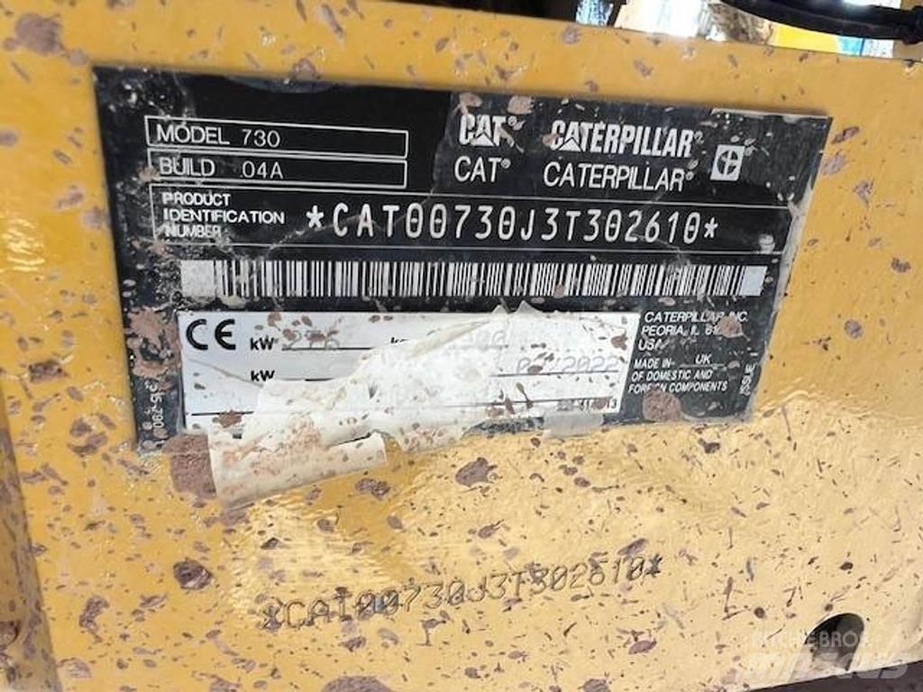 CAT 730 Statybiniai savivarčiai sunkvežimiai