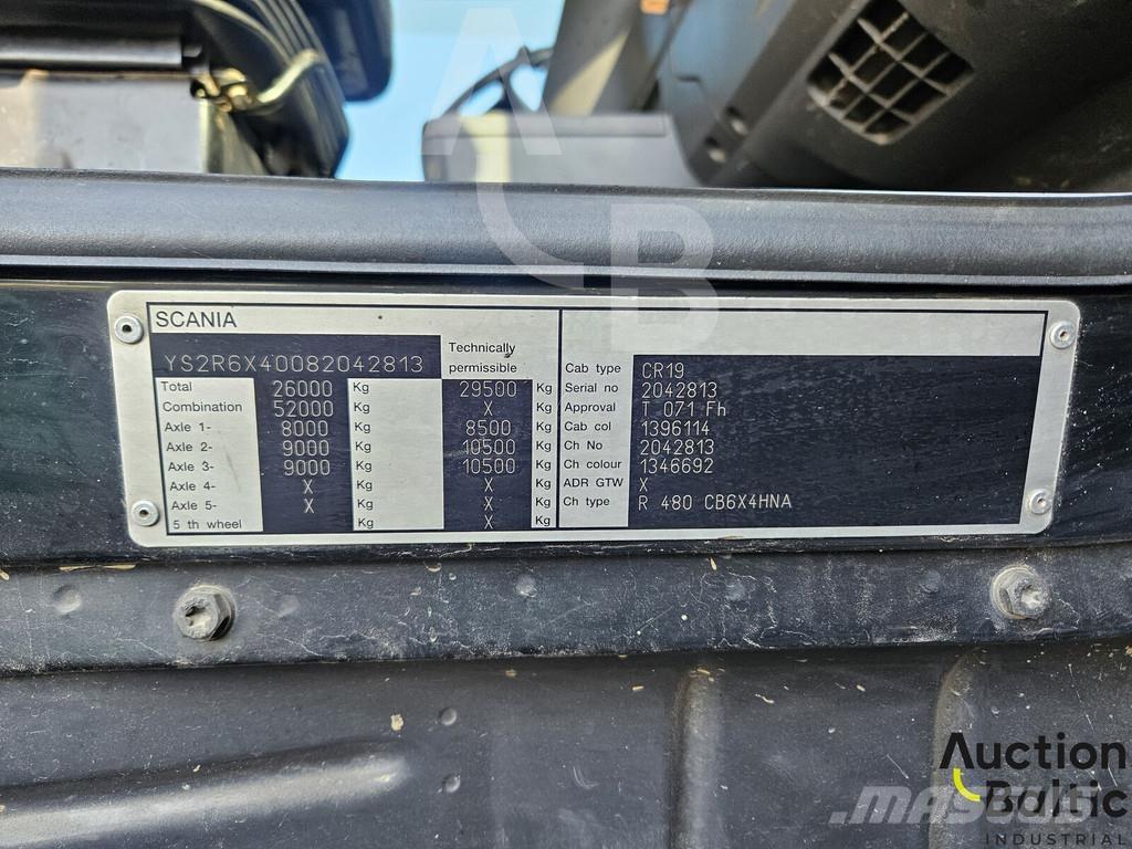 Scania R 480 LA Naudoti miškovežiai (Forvarderiai)