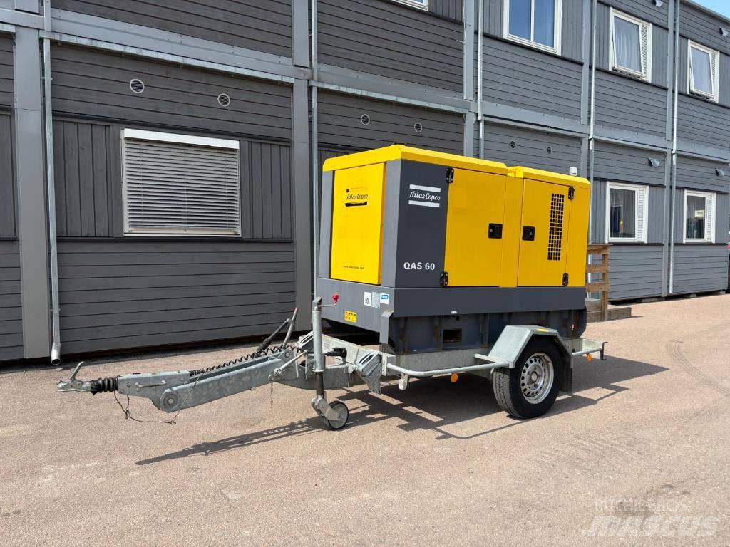 Atlas Copco QAS 60 Dyzeliniai generatoriai