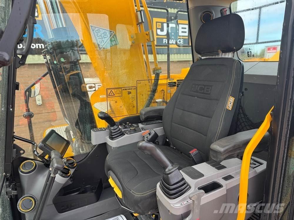 JCB 140X Vikšriniai ekskavatoriai