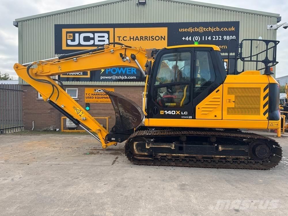 JCB 140X Vikšriniai ekskavatoriai