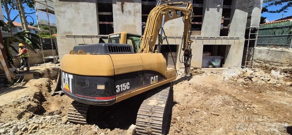 CAT 315 C Vikšriniai ekskavatoriai