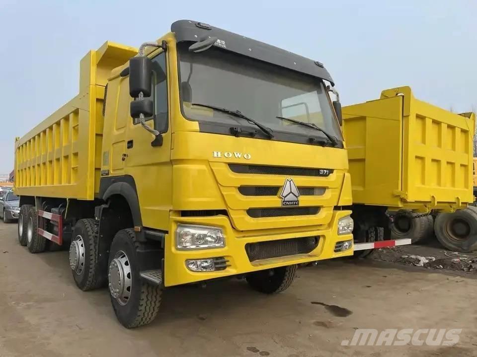 Howo 371 8x4 Savivarčių priekabų vilkikai