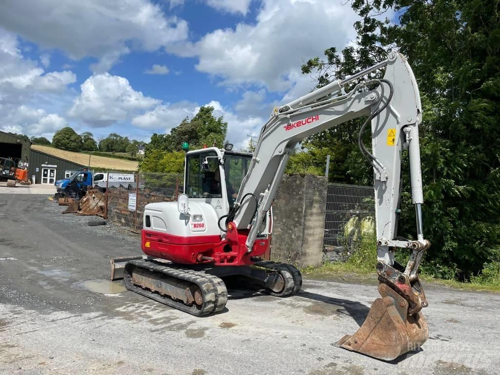 Takeuchi TB 260 Mini ekskavatoriai < 7 t