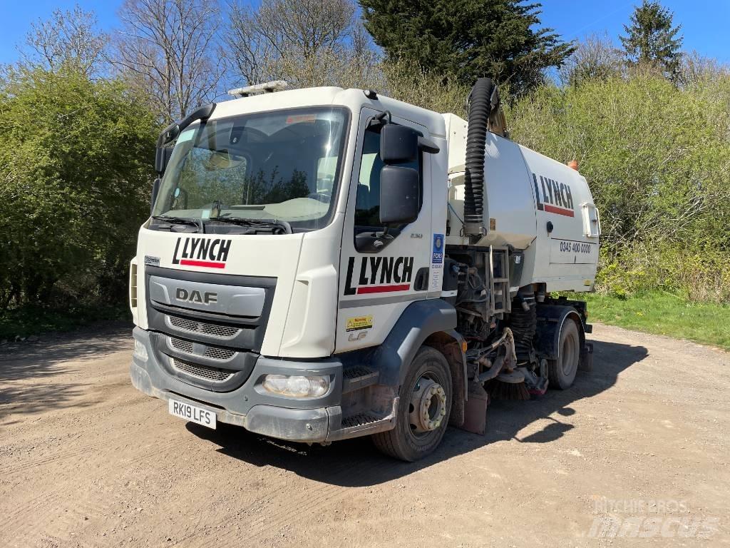 DAF LF 230 Šlavimo technika