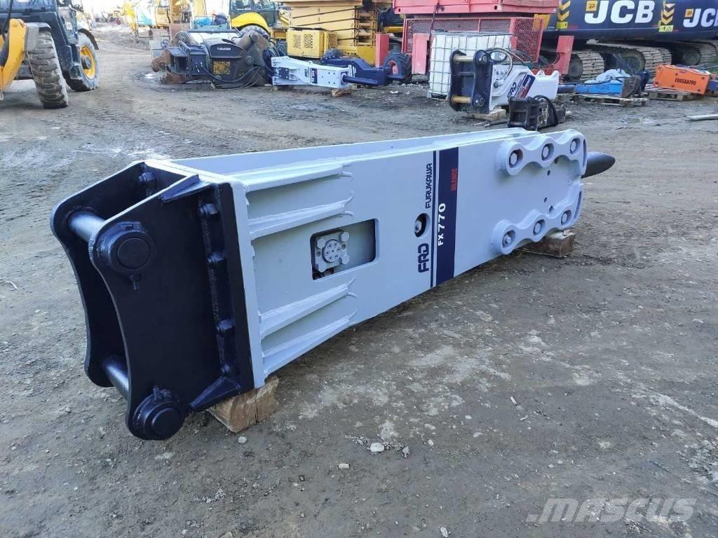 Hammer FX 770 Hidrauliniai kūjai / Trupintuvai