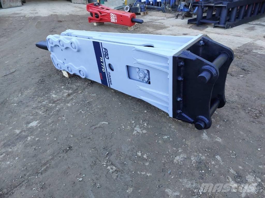 Hammer FX 770 Hidrauliniai kūjai / Trupintuvai