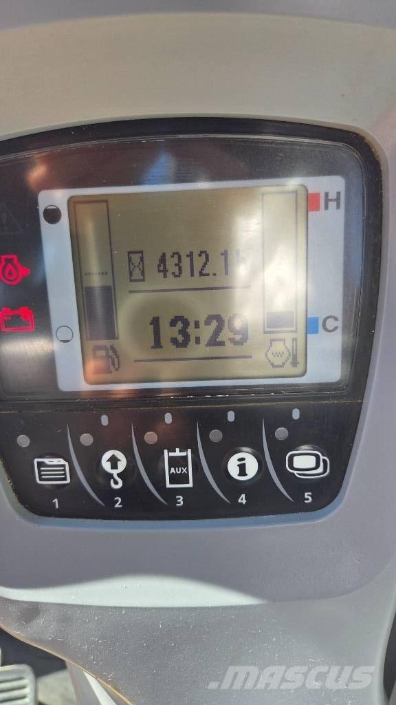 Kubota KX 080-4 Vidutinės galios ekskavatoriai 7-12 t