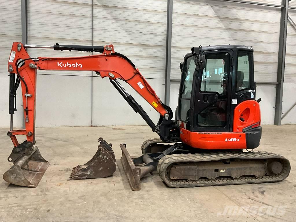 Kubota U 48-4 Mini ekskavatoriai < 7 t