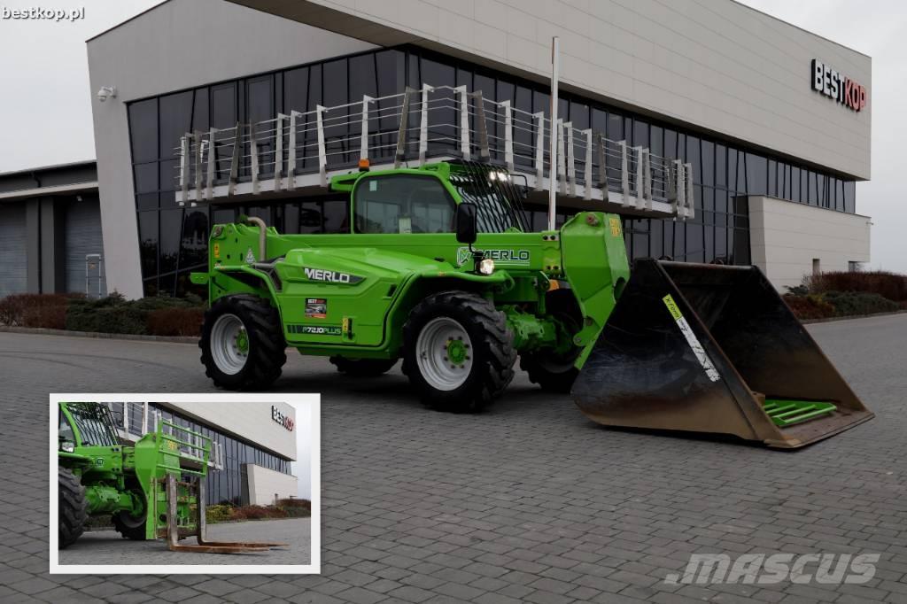 Merlo P 72.10 Plus Teleskopiniai ratiniai krautuvai