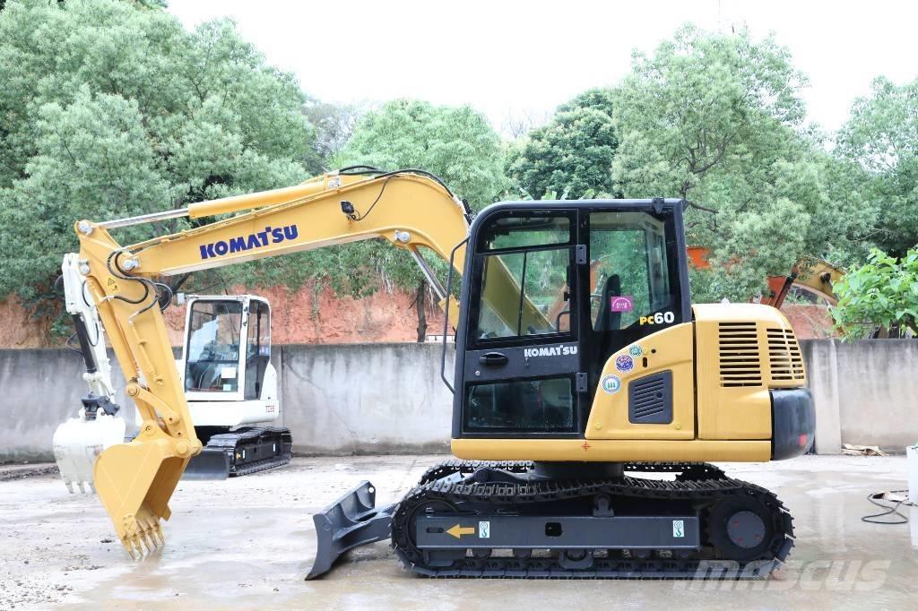 Komatsu PC 60-8 Vikšriniai ekskavatoriai