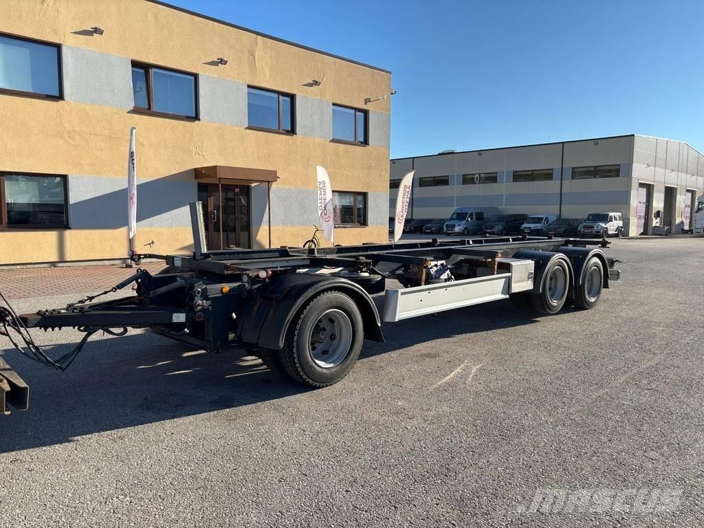 Fliegl 3-AXLE BDF Konteinerių priekabos