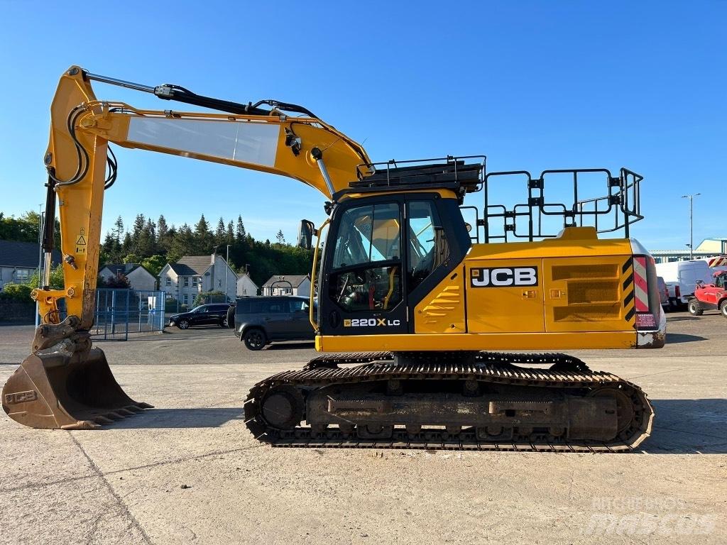 JCB 220X L Vikšriniai ekskavatoriai