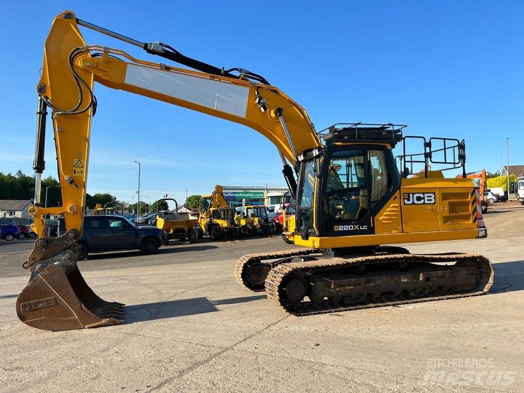 JCB 220X L Vikšriniai ekskavatoriai