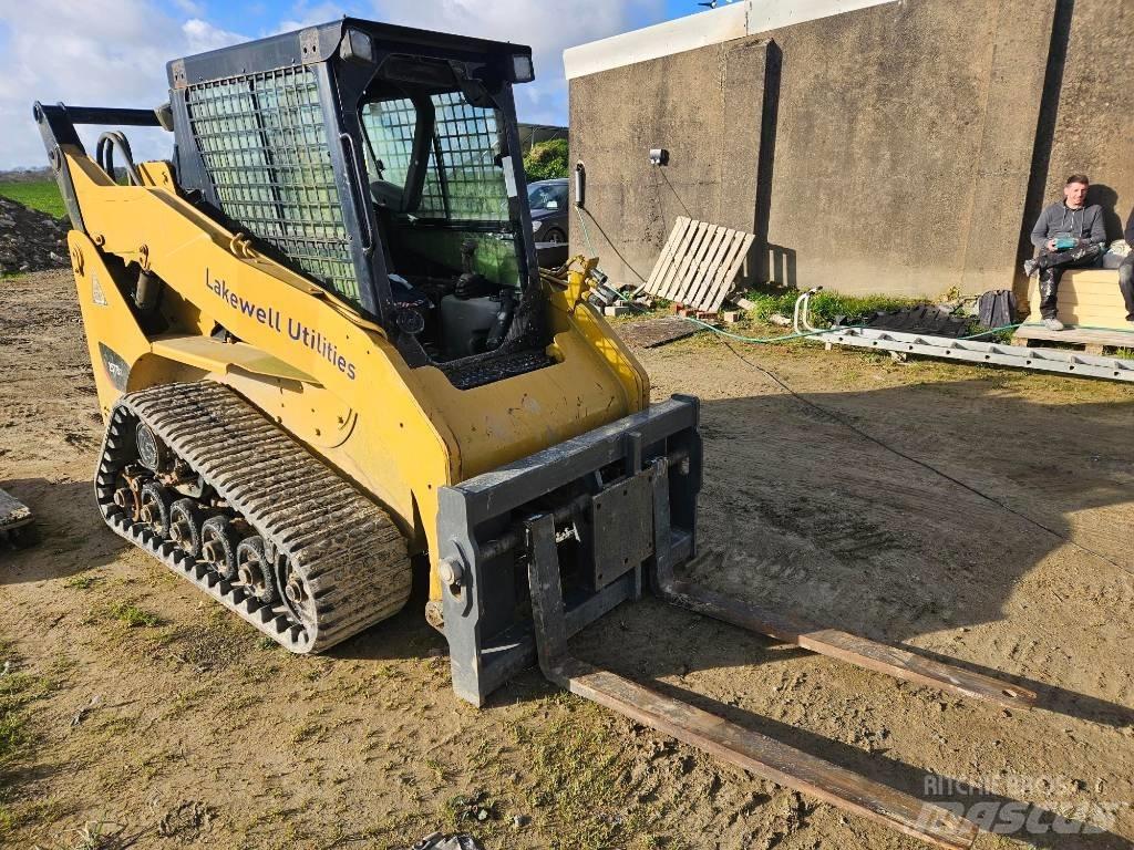CAT 257 B 3 Krautuvai su šoniniu pasukimu
