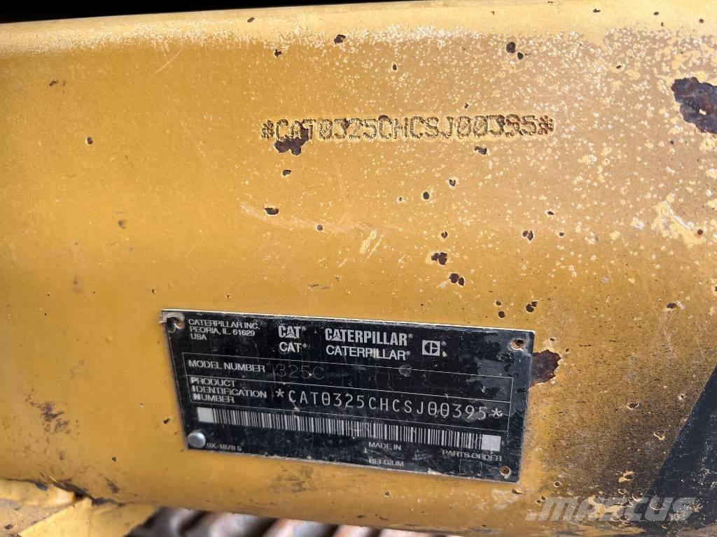 CAT 325C LN ME Vikšriniai ekskavatoriai