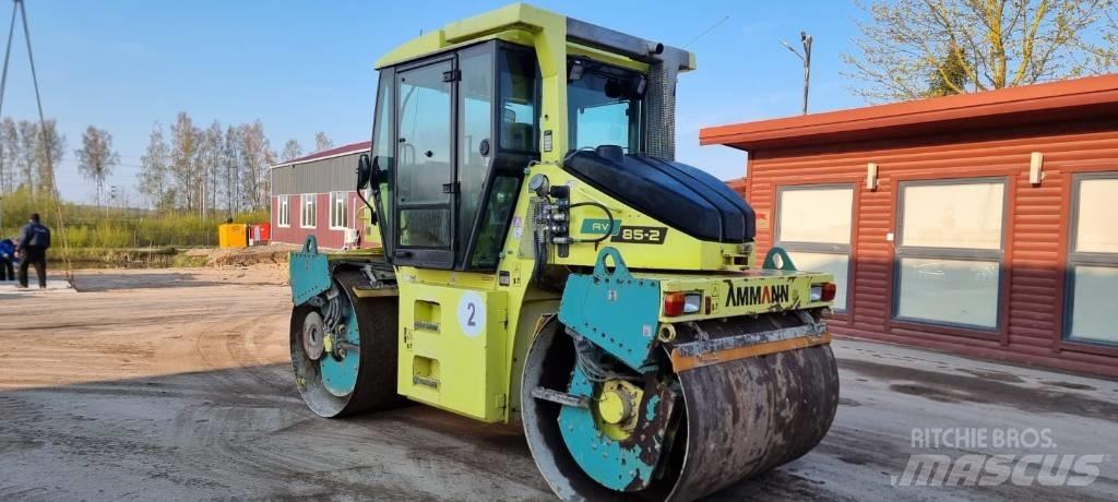 Ammann AV 85-2 Porinių būgnų volai