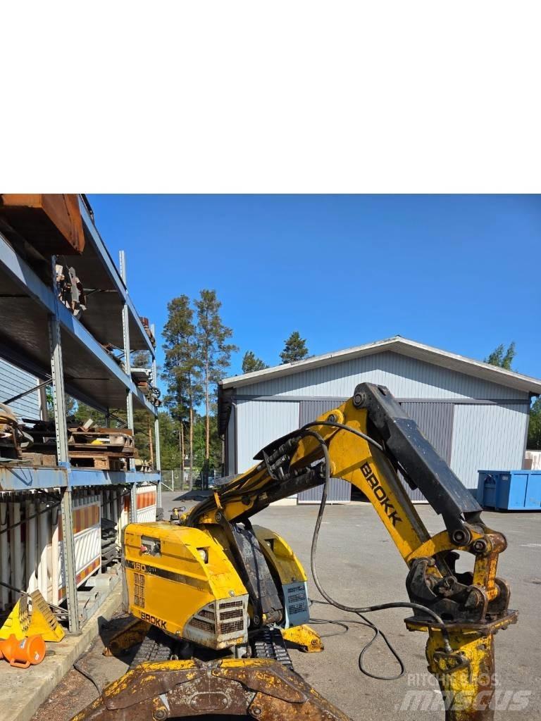 Brokk 160 Griovimo ekskavatoriai
