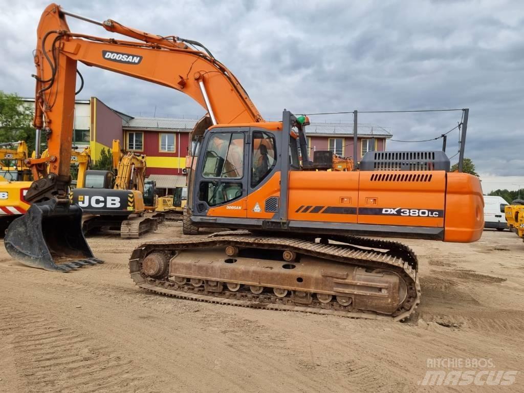 Doosan DX 380 LC Vikšriniai ekskavatoriai