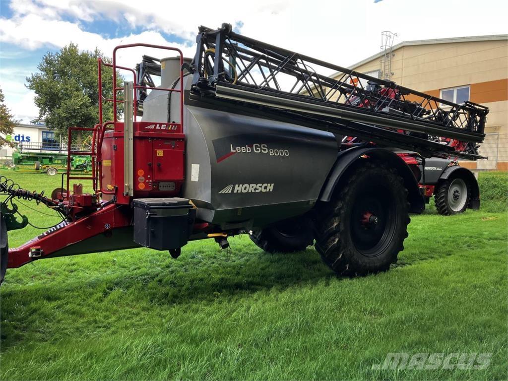 Horsch GS 8000 Prikabinami purkštuvai